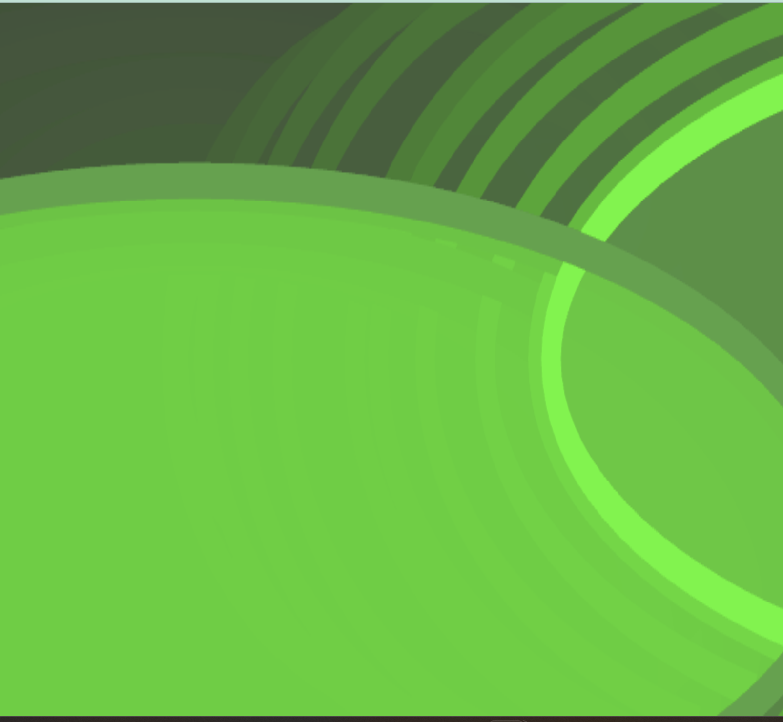 Changed to a monochromatic green colour palette interchanging the stroke colour with the fill colour