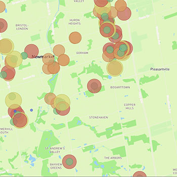 Data for unit number in York Region