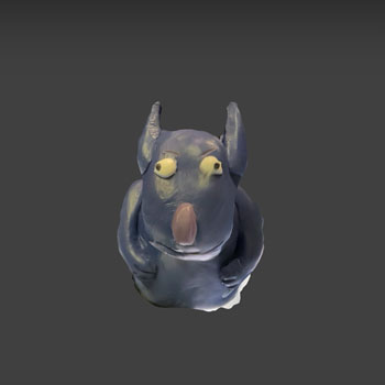 Scaniverse attempt 4 of gargoyle. It finally work!