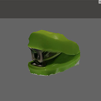 Stapler in Meshmixer after repairing.