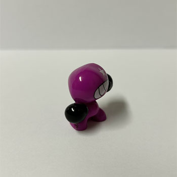 Toy figure angled view.