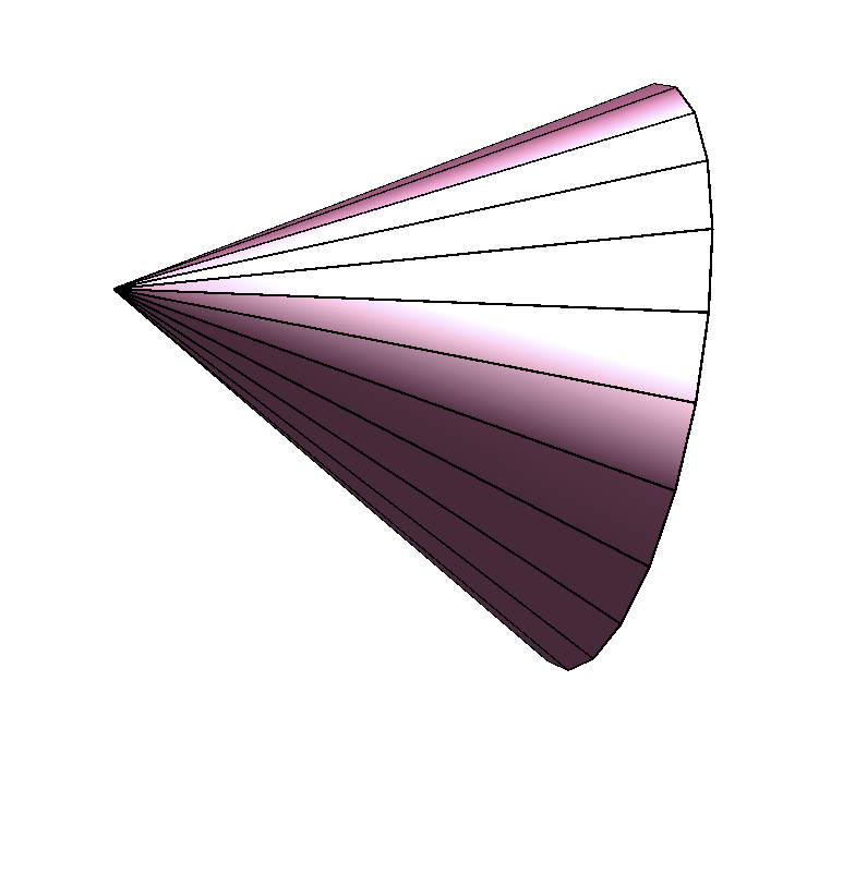 With each arrow key pressed the 3D primative changes. Cone, cube, sphere, torus.