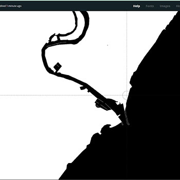 Oakville water outline following tutorial